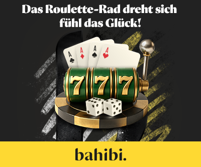 Bahibi Casino mit Spielautomaten, Karten und Würfeln