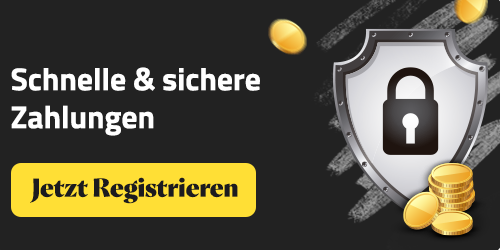 Beste Online Casino mit Schutzschild und goldenen Münzen
